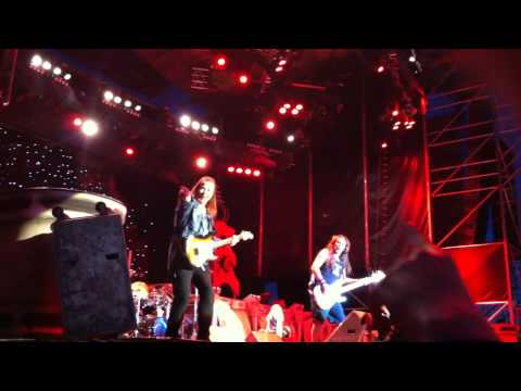 Iron Maiden Live Valencia 2010 Intro The Wickerman