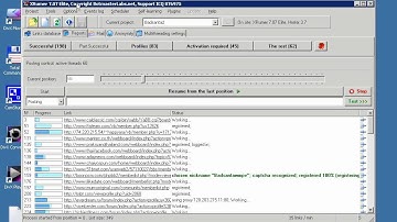 Tune Xrumer to register accounts infinitly
