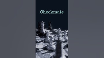 Checkmate Chess - Blender Animation #shorts