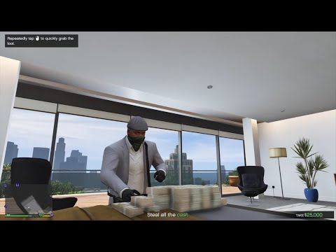GTA 5 - The Mansion Heist + Ten Star Escape