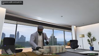 GTA 5 - The Mansion Heist   Ten Star Escape