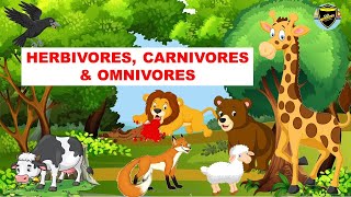 Herbivores | Carnivores | Omnivores | Types of Animals