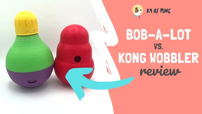 Trick to teach your dog how to play with Kong Wobbler 