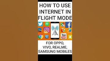 How to use internet during flight mode for OPPO,VIVO,REALME& SAMSUNG #shorts #vivo #samsung #realme