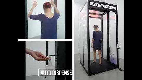 Automatic Disinfection Chamber, Sanitation Chamber, Chamber, Disinfection Chamber.