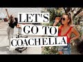 how girls get ready for coachella: travel with me + getting to palm springs vlog