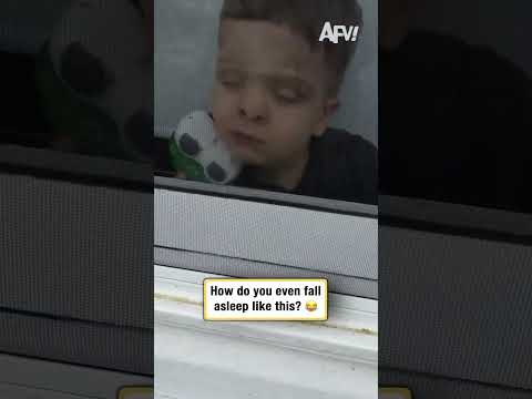 How do you even fall asleep like this? 😂