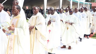 Entrance Procession during the 100 years  celebrations of St Joseph's Nyenga Seminary