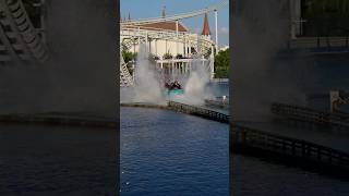 Typhoon(Water)Coaster POV OnRide?Land of Legends Park Antalya?Splash Edition?shorts travel turkey