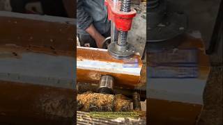 Horizontal Wood Drilling Machine! Perfect Hidden Holes