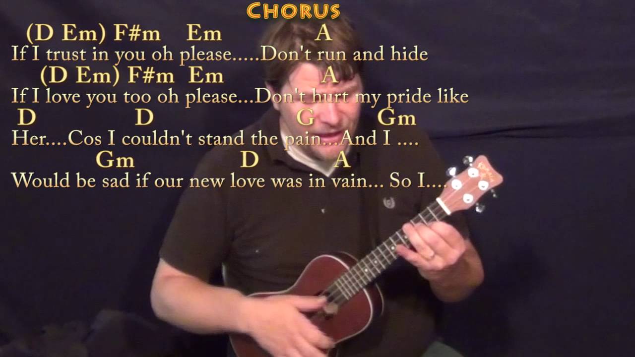 If I Fell The Beatles Ukulele Cover Lesson With Chords Lyrics Youtube