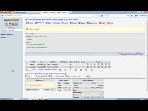 display image from mysql database in php   YouTube