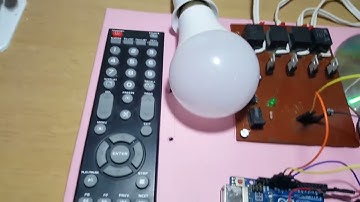 Control Of Home Appliances From TV Remote || control light and fan  from tv remote ||Arduino Project