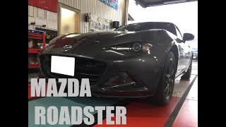 マツダ ロードスター(約6万キロ)  ATF圧送交換(事前チェック実施車 ストレーナー等交換含む) ワコーズ プレミアム スペック トルコンチェンジャー コンタミチェッカー 愛知県 豊橋市