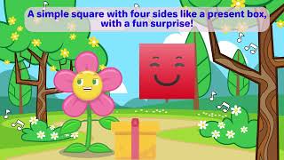 Learning Shapes For Toddlers! Shapes Song Sing Along For Little Ones