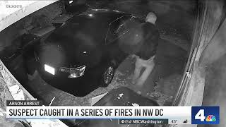 Suspect arrested in series of fires in Northwest DC | NBC4 Washington