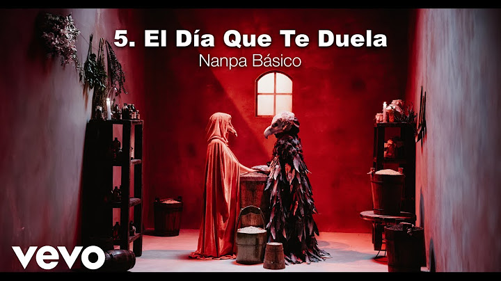 Nanpa Básico - El Día Que Te Duela (Visualizer)