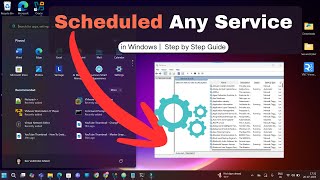 How to Schedule Any Service in Windows | Task Scheduler Tutorial | Secure 2 Cyber