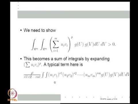 Mod-09 Lec-33 Kernel Functions for nonlinear SVMs; Mercer and positive ...