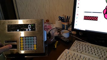 Digital scales and Raspberry Pi