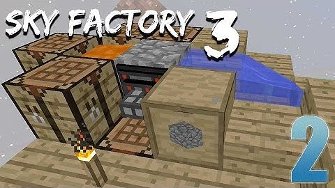 Auto Cobblestone Generator!!!! - FTB Sky Factory 3  - Ep. 2