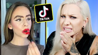 35 Minutes of Unhinged TikTok Makeup Hacks