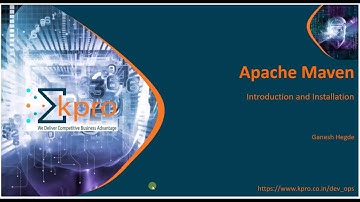 1. Maven Overview and Installation