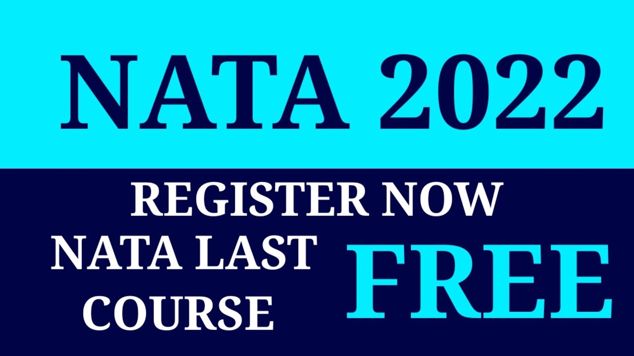 FREE COURSE | NATA 2022 | 5 TO 6 HR COMPLETELY FREE LEARNING | TWO DAYS | 9 & 10 JUNE | HURRY UP