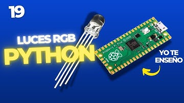 Controla un LED RGB con Raspberry Pi Pico 🟥🟩🟦 ¡Usando Ciclos y Funciones en MicroPython!