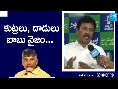 KK Raju Fires on Chandrababu Over Jagan Stone Pelting Case | KK Raju Face to Face @SakshiTV - SAKSHITV