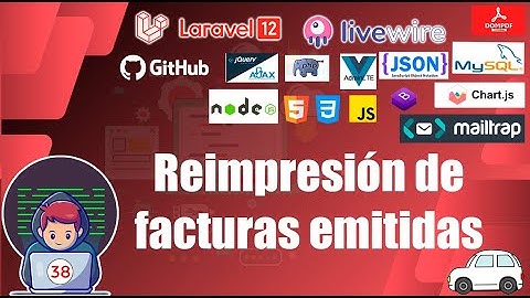 38 🧾 Reimpresión de Facturas Emitidas | Sistema de Parqueo Laravel 12 FullStack