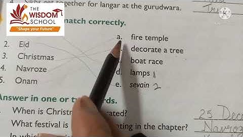 grade 2 /EVS /Ch 8 /Book exercise /3 Sep