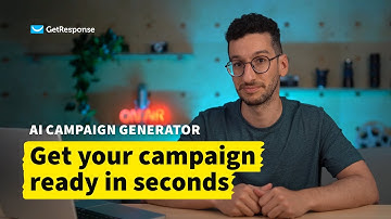 AI Campaign Generator Checklist by GetResponse