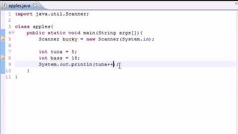 Java Programming Tutorial 9