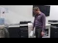 How to print envelopes on Konica Minolta bizhub