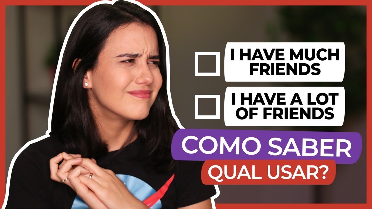 MUCH, MANY, FEW, LITTLE - Qual usar?