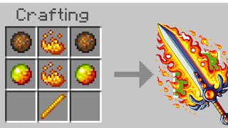 How to get the LEGENDARY Blaze Sword in Minecraft Bedrock!