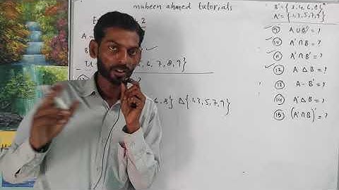 Class 8 and 9 Exercise 1.2     Q9,10,11,12,13,14,15   Chapter 1 SETS   Math