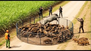 Watch How Oklahoma Caught 11,000 Hogs BEFORE You Make a Costly Mistake! #feralhogs #hogtrapping