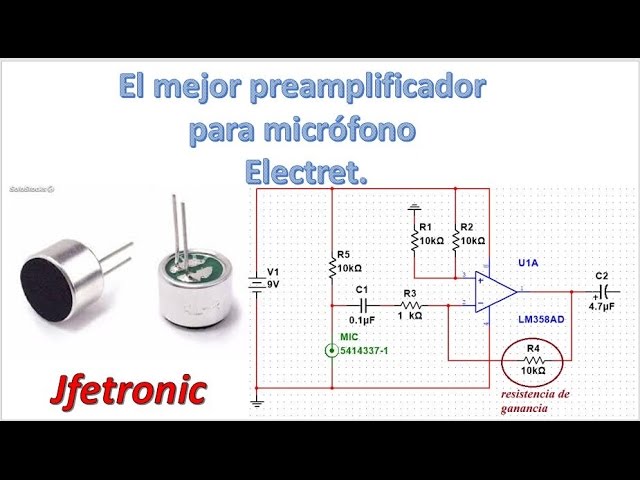 Preamplificador para Micrófono Electret – Parte 6 – Blog de Tito