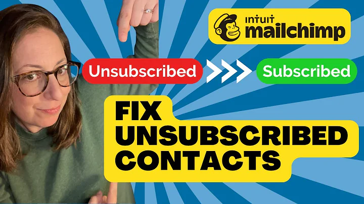 Mailchimp: How to Re-Subscribe Contacts (Step-by-Step)