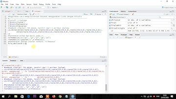 Bagaimana cara mengclusterkan dataset dengan metode CLARA di Rstudio
