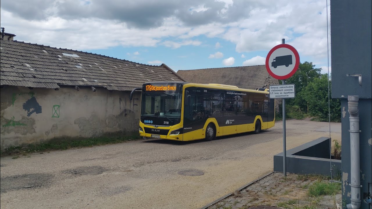 Linia 179 | TRASA WYDŁUŻONA | MAN Lion's City #3118 (PKM Świerklaniec)