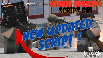 Zombie Uprising New Script GUI | Aimbot | ESP | Updated Script
