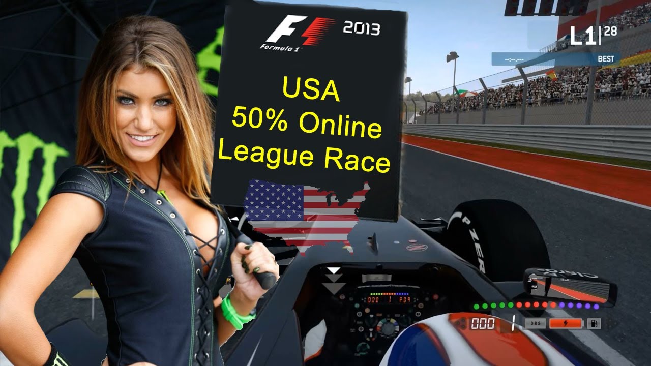 F1 2013 USA 50% League Race Highlights - Formula One Fair Fighters