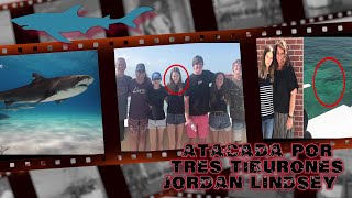Mutilada por varios tiburones tigre en presencia de su madre, Jordan Lindsey