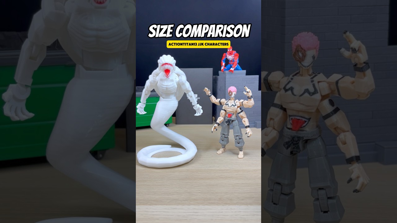 JJK figures size comparison🤩, Details on profile🔗