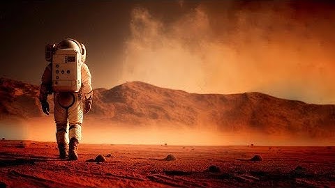 How can we protect humans on Mars from dangerous solar storm radiation?