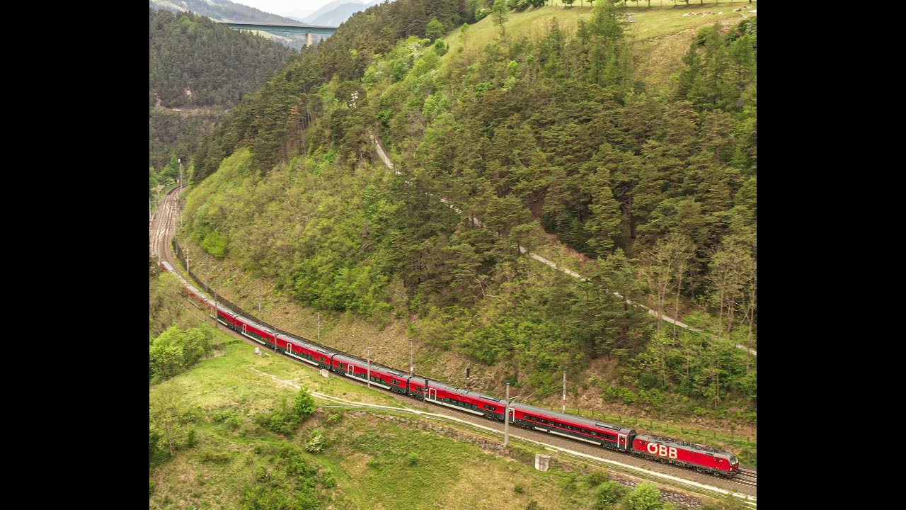 Brennerbahn 2025 #1- oben Stau unten leer