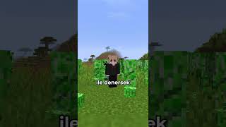 MINECRAFT'TA CREEPER'LAR SİZDEN İZİN İSTERSE?! ⛏💎